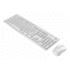 Logitech MK295 Silent Wireless Combo weiß, USB, DE