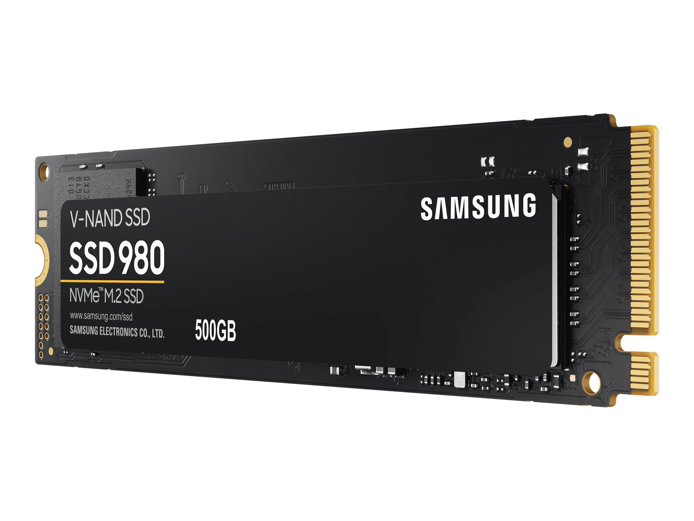 Samsung 980 MZ-V8V500BW - SSD - verschlüsselt - 500 GB - intern - M.2 2280 -...