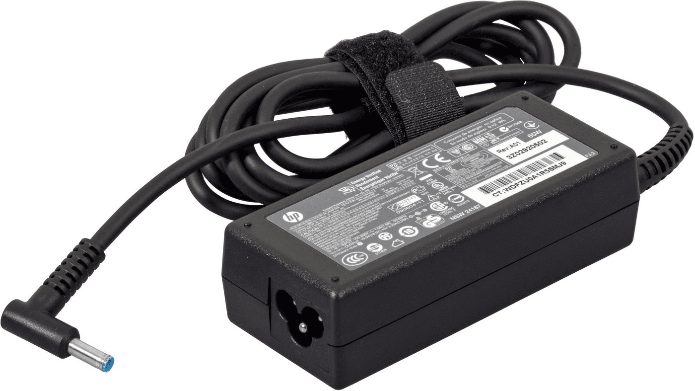 HP Ersatzteil AC Adapter 65Watt 3pin ohne Netzkabel