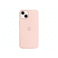 Apple iPhone 13 Silikon Case mit MagSafe   Kalkrosa