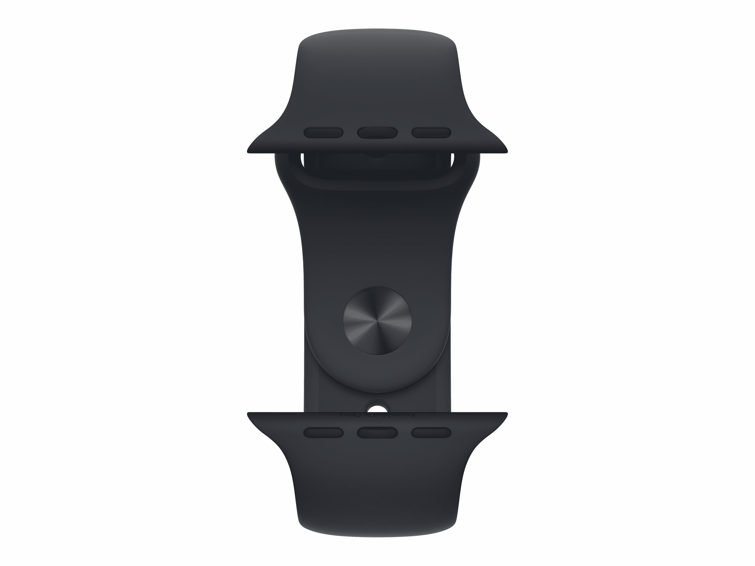 Apple Watch 45 mm Sportarmband, mitternachtschwarz, Extra Large