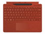 Microsoft Surface Pro8 TypeCover+ Pen Bundle MohnRot Austria/Germany