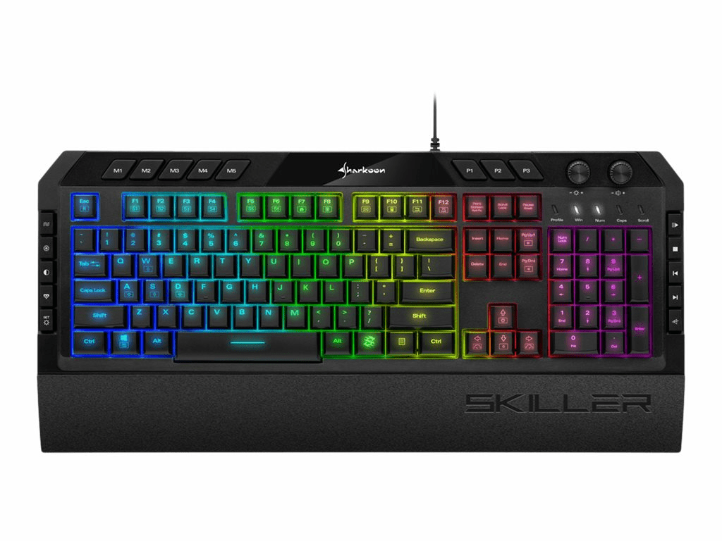 Sharkoon SKILLER SGK5 - Tastatur - hintergrundbeleuchtet