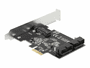 Delock PCI Express Karte zu 2x intern USB 3.0 Pfostenstecker