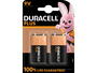 Duracell Batterie Plus New -9V MN1604/6LR61 2St. - Batterie - 9V-Block