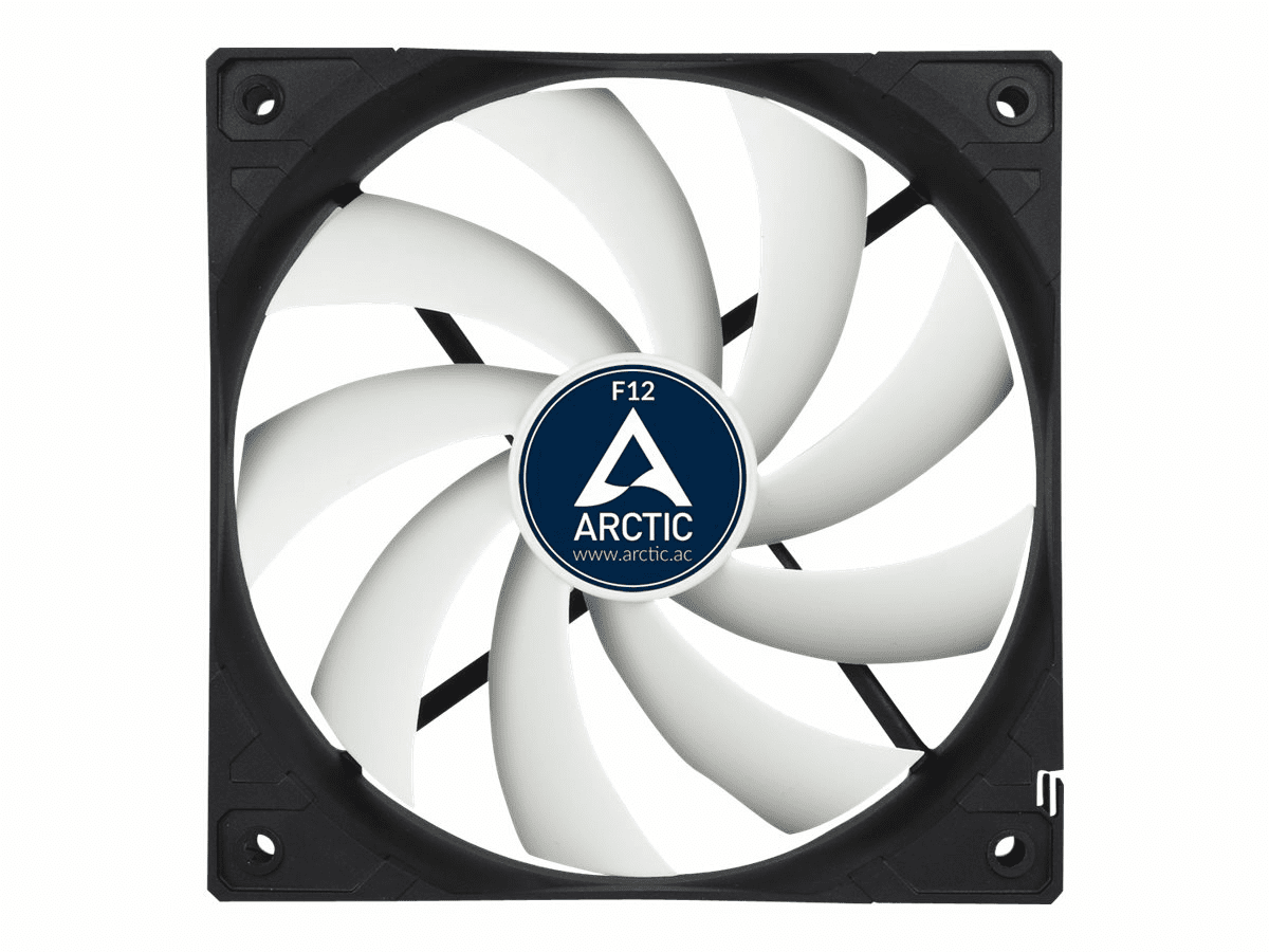 Arctic F12 - Gehäuselüfter - 120 mm - weiß
