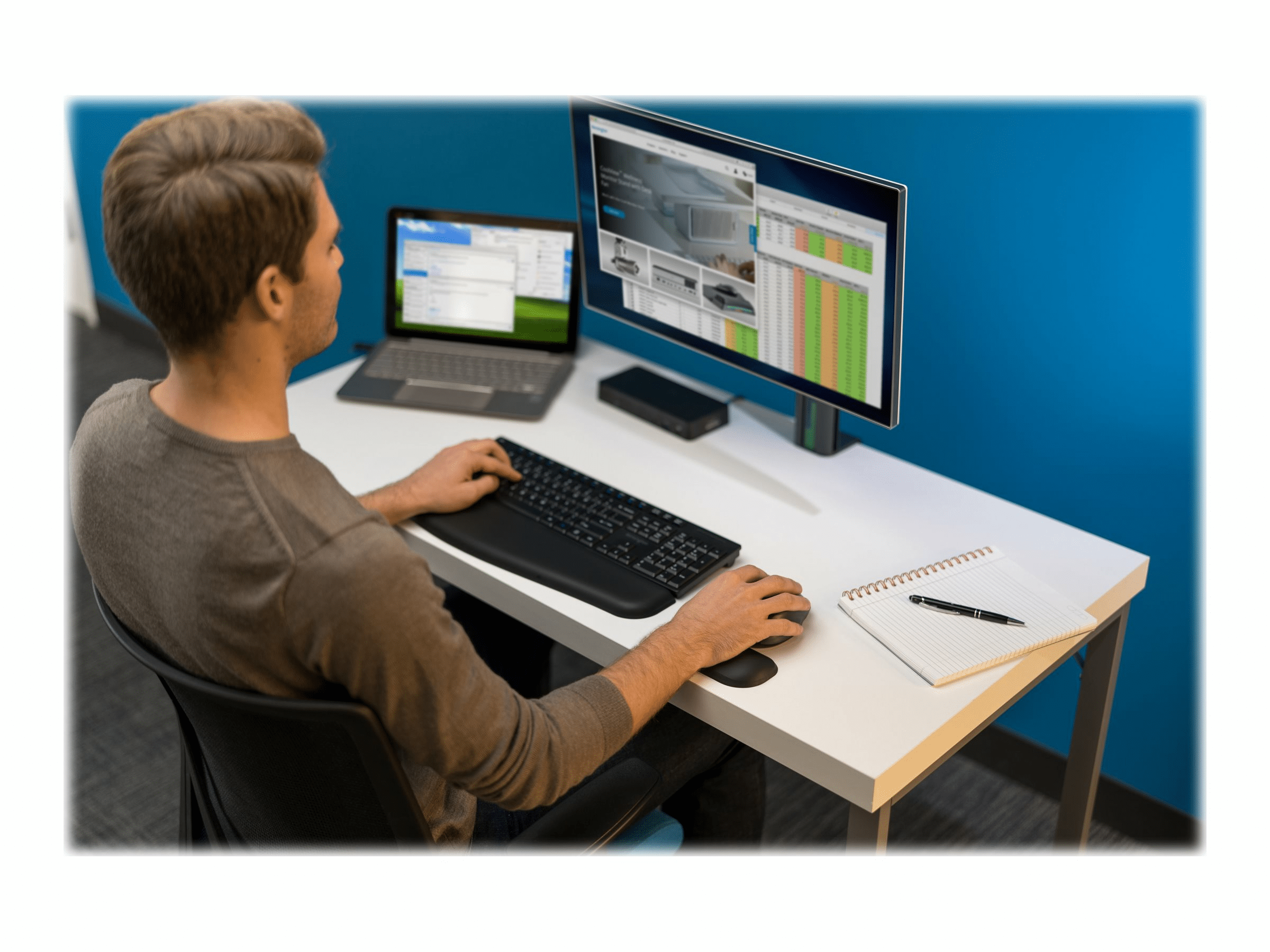 Kensington ERGOSOFT WR STANDARD - Tastatur-Handgelenkauflage