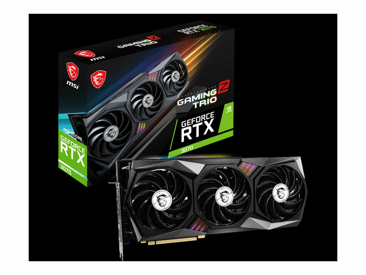 MSI GeForce RTX 3070 GAMING Z TRIO 8G LHR - Grafikkarten