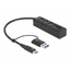 Delock Hub - 3 x USB 3.2 Gen 1 + 1 x USB-C 3.2 Gen 1