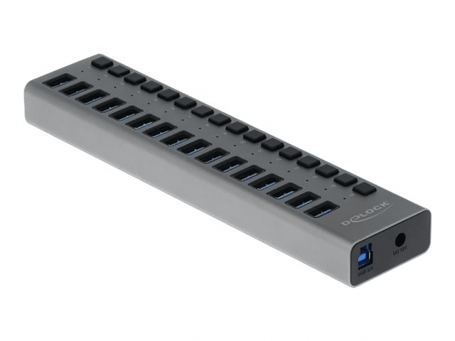 Delock Hub - 16 x SuperSpeed USB 3.0 - Desktop