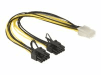 Delock Stromkabel - 8-poliger PCIe Power (6+2)
