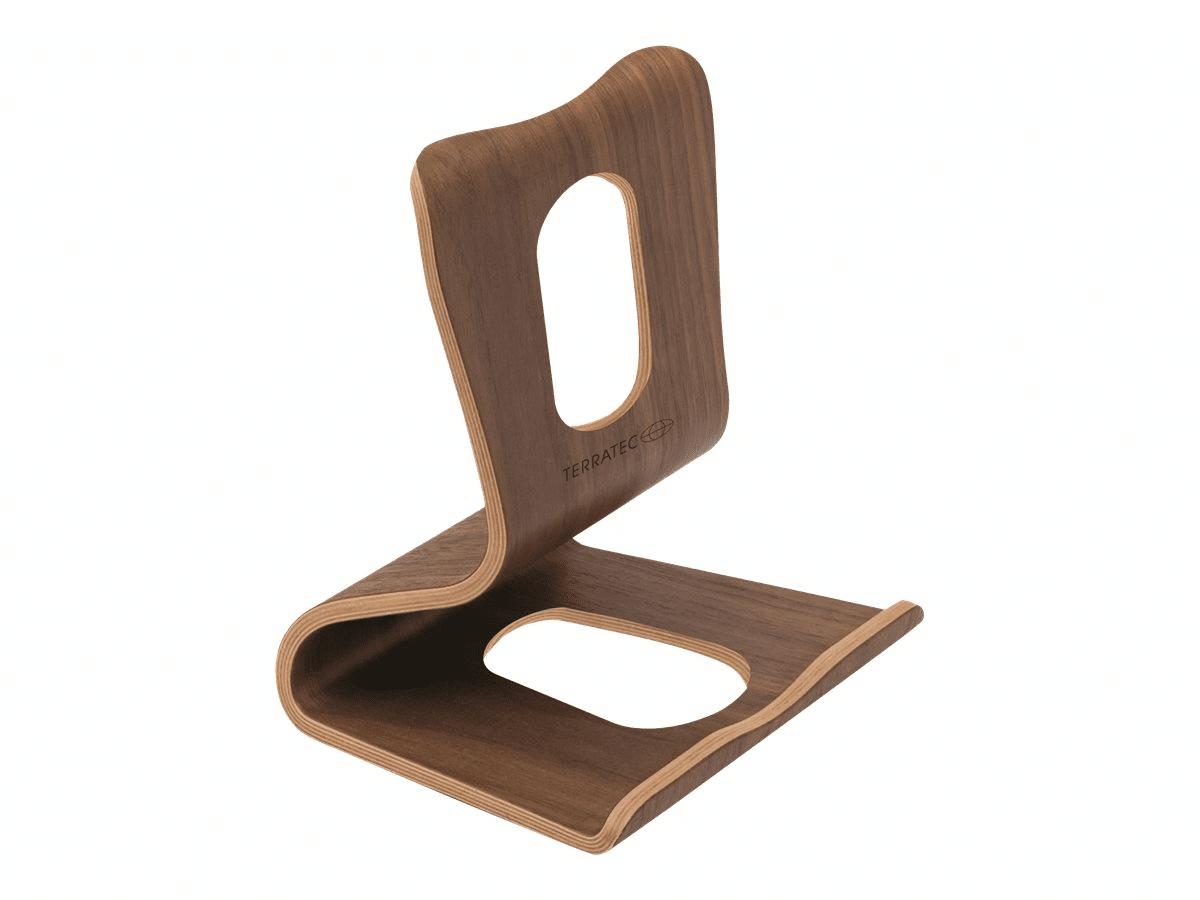 TERRATEC Holz eins Tablet Staender aus Echtholz