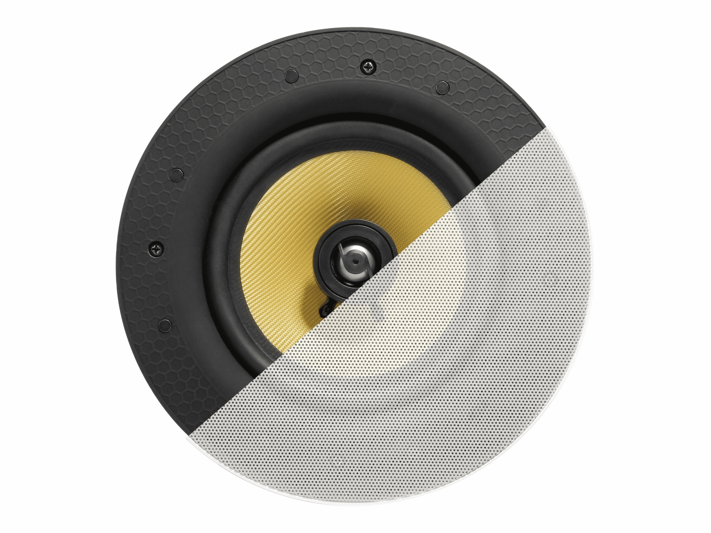 Vision CS-1900 - Lautsprecher - 60 Watt - zweiweg - weiß (Grill Farbe - weiß)