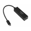 Vision TC-USBCETH/BL - Netzwerkadapter - USB-C 3.1