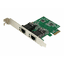 StarTech.com Dual Port Gigabit PCI Express Server Network Adapter Card - 1...