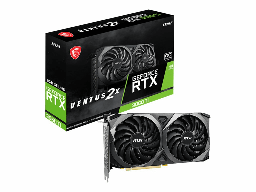 MSI GeForce RTX 3060 TI VENTUS 2X 8G OCV1 LHR