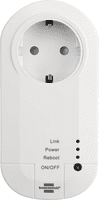Brennenstuhl WA 3600 LRF01 433 WLAN Steckdose mit 433 MHz Sender weiß,...