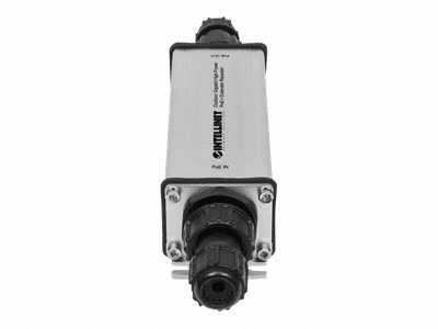 Intellinet Outdoor Gigabit High-Power PoE+ Extender, IEEE 802.3at/af Power...