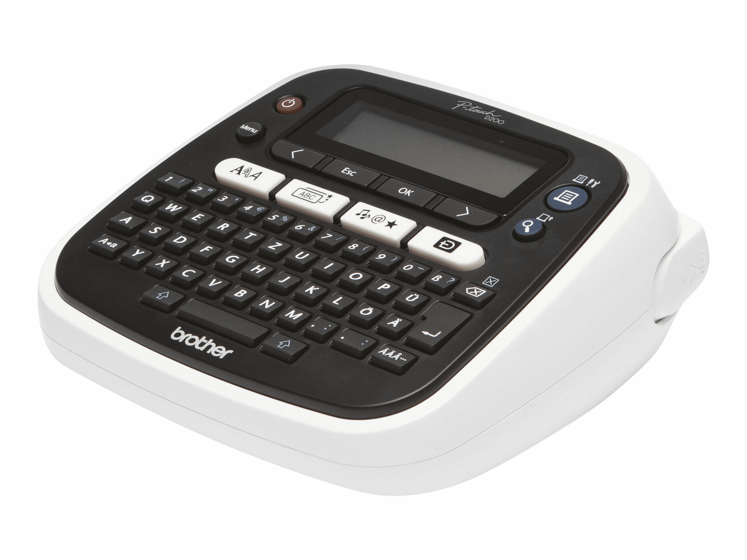 BROTHER P-TOUCH PTD200BW,  3,5 bis 12 mm Bandbreite