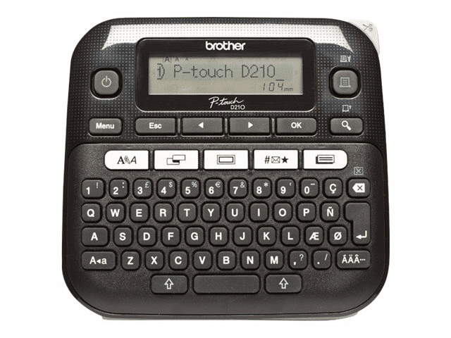Brother P-Touch PT-D210 - Beschriftungsgerät 3,5 - 12 mm Bandbreite