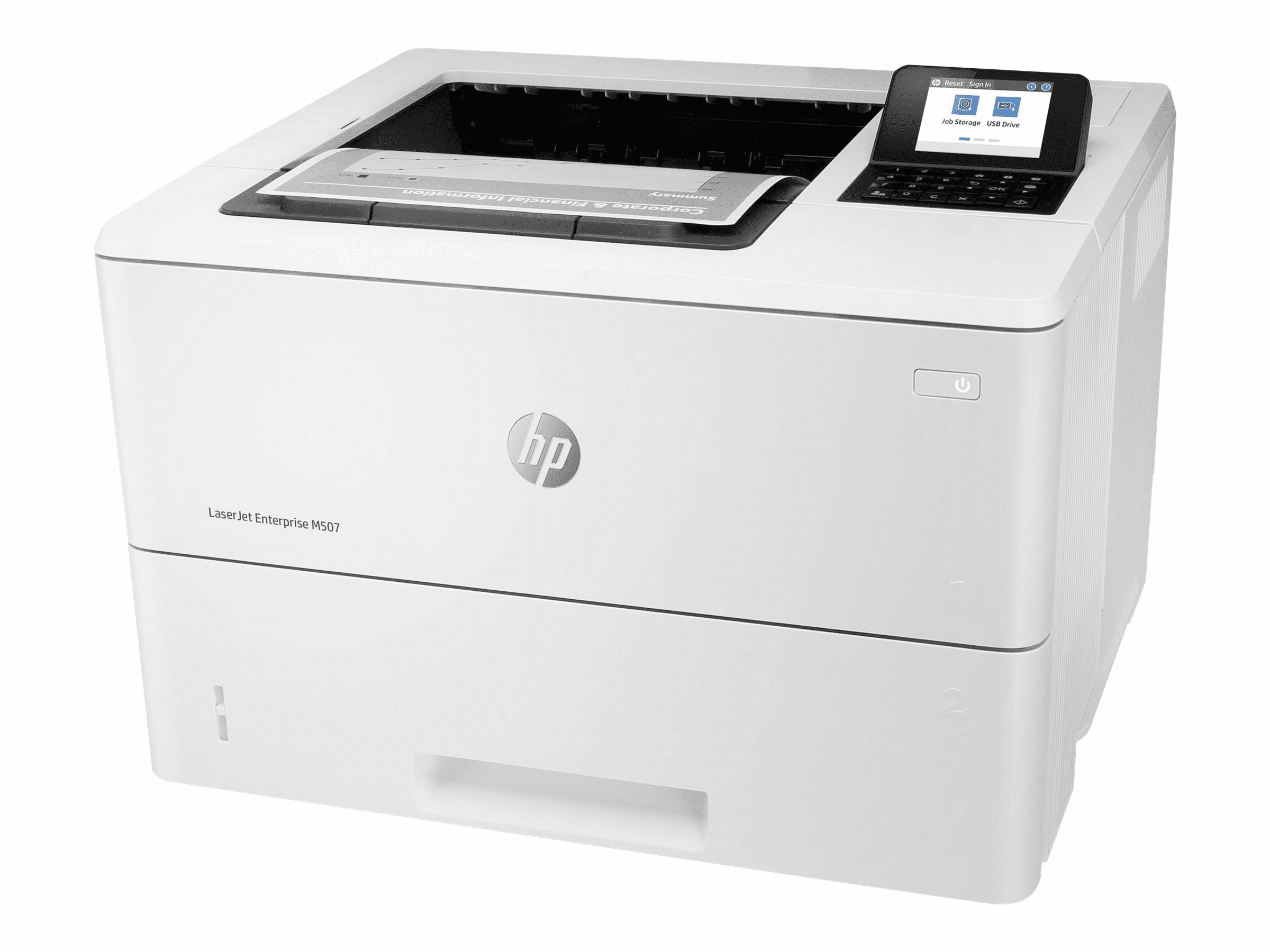 HP LaserJet Enterprise M507dn, S/W Laser, A4
