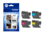 Brother Value Pack cyan/magenta/yellow/black LC422 ca. 550 Seiten