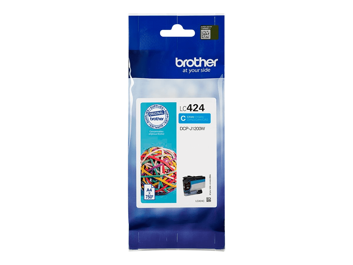 Brother Tinte cyan LC424C ca. 750 Seiten
