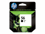 HP Tinte black Nr. 56 (C6656AE) ca. 520 Seiten