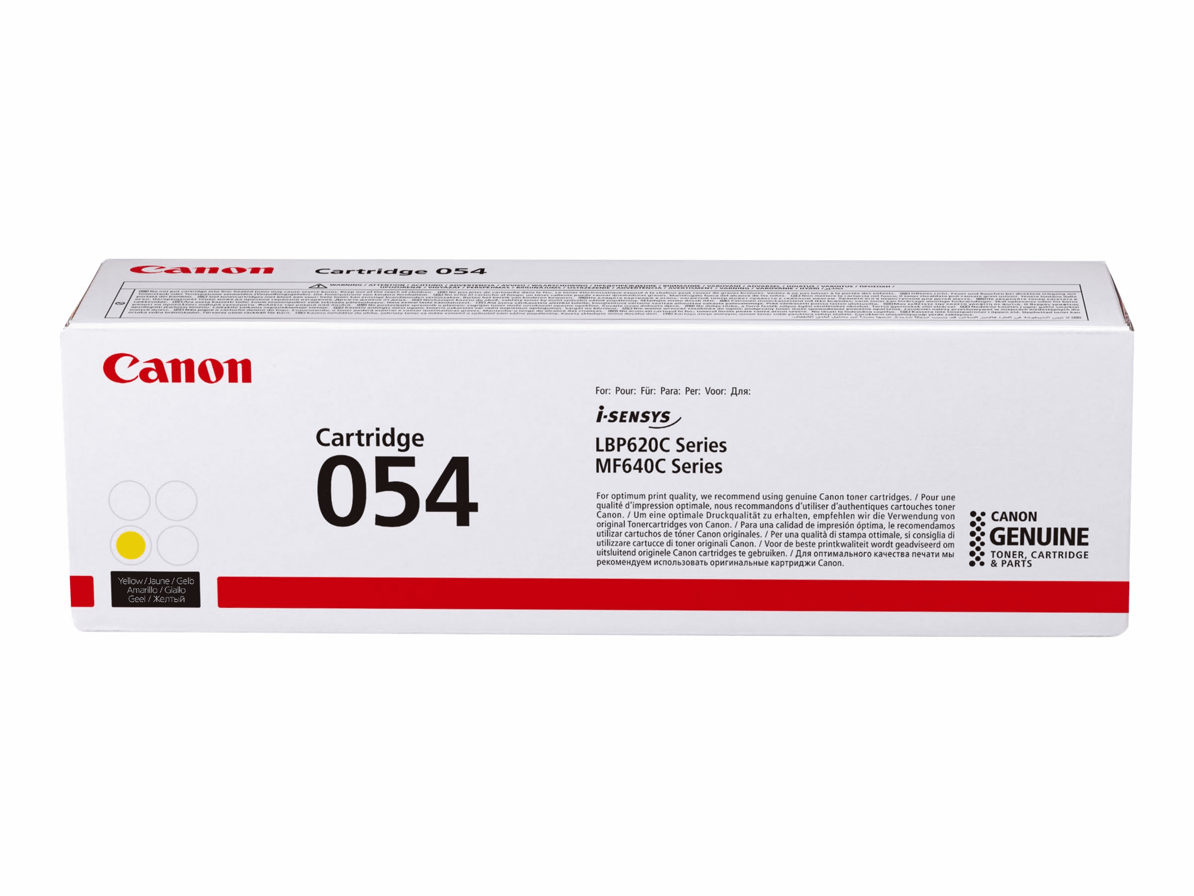 Canon Toner yellow 054 ca. 1.200 Seiten
