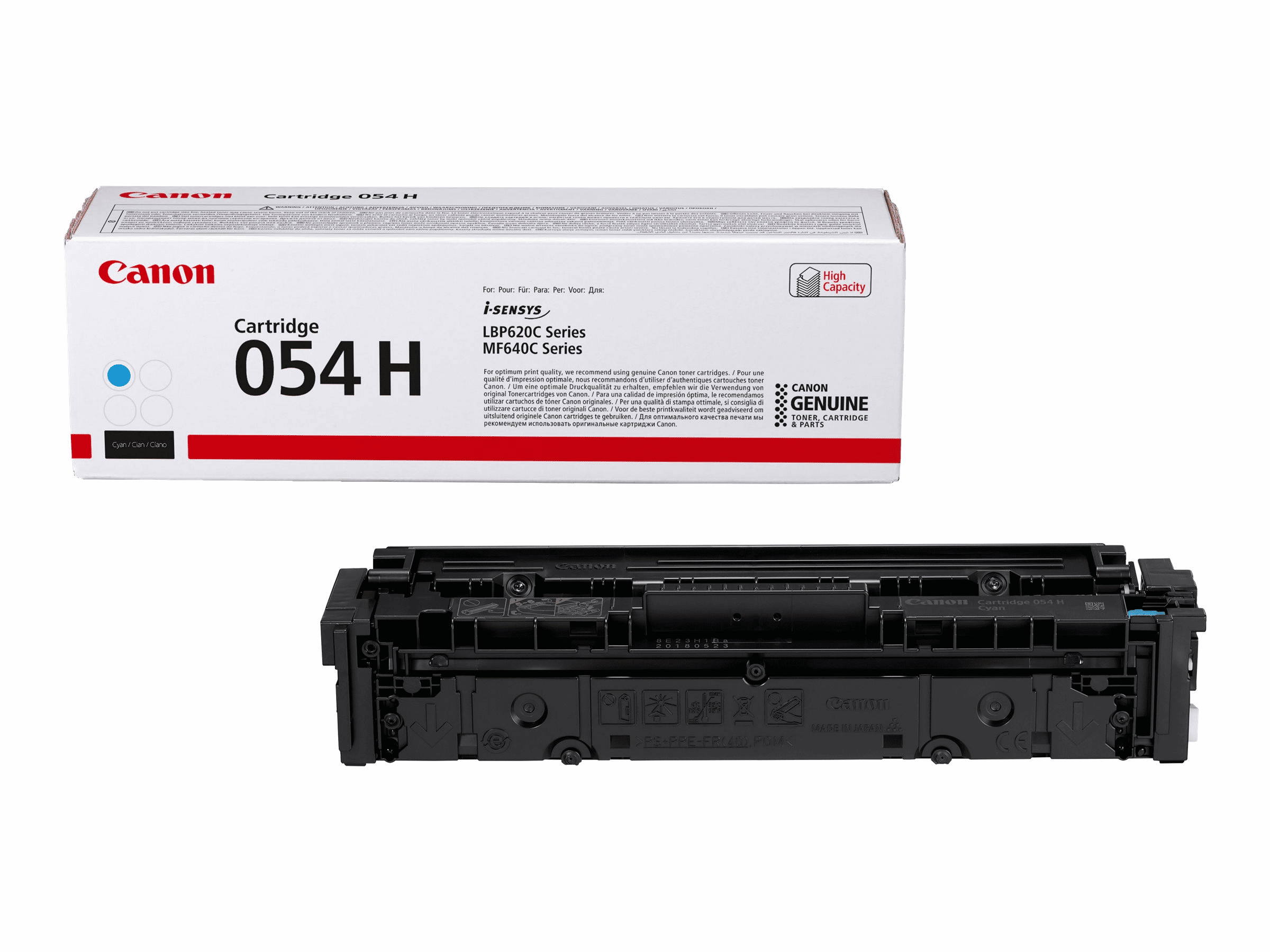 Canon Toner cyan 054H ca. 2.300 Seiten