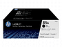 HP Toner black Nr. 85A (CE285AD) je ca. 1.600 Seiten, Doppelpack
