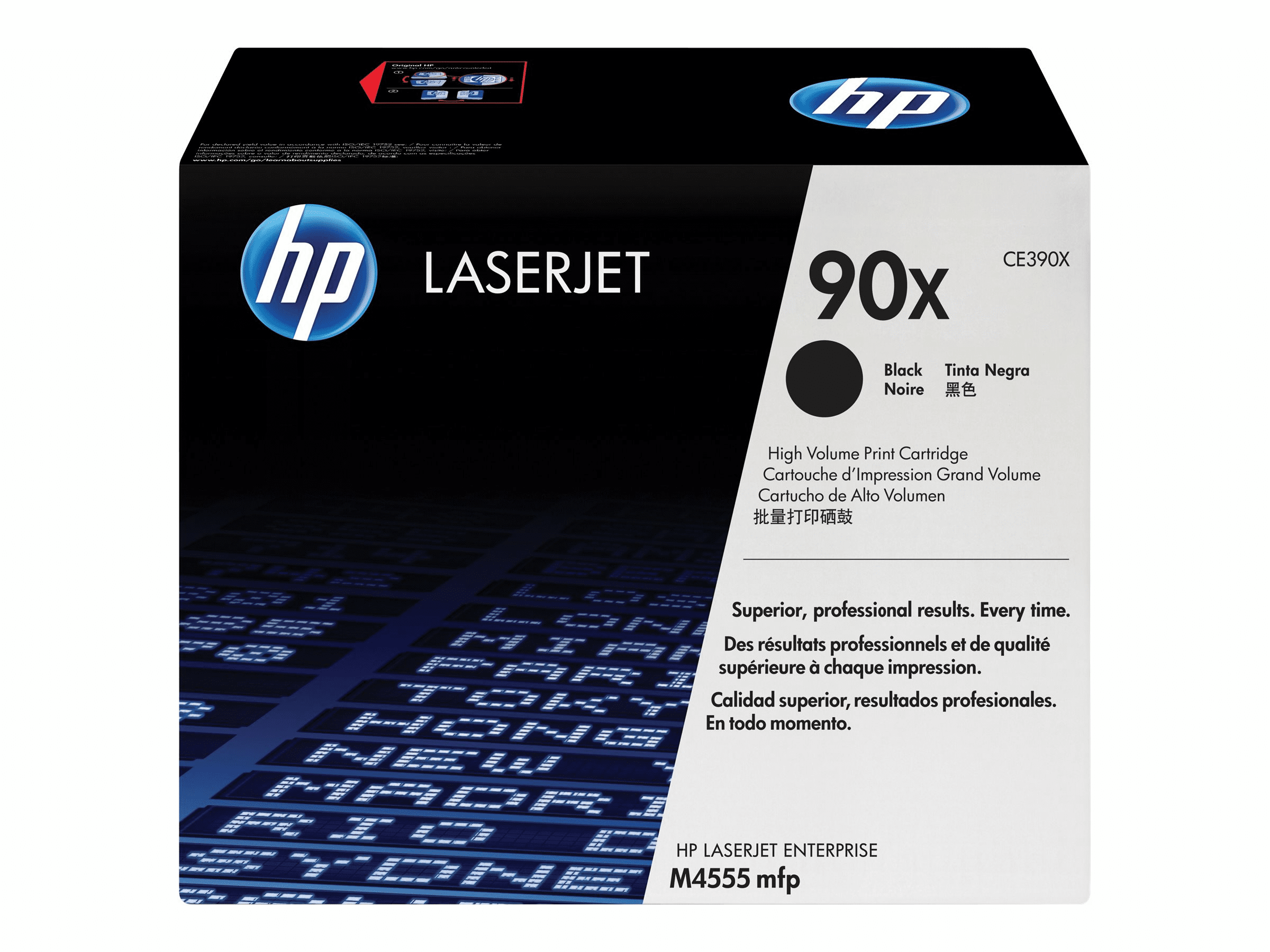 HP Toner black Nr. 90X (CE390X) ca. 24.000 Seiten