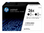 HP Toner black Nr. 26X (CF226XD) je ca. 9.000 Seiten, Doppelpack