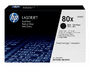 HP Toner black Nr. 80X (CF280XD) je ca. 6.900 Seiten, Doppelpack